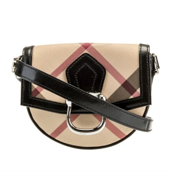 BurberrySuper Nova Check Pattern Crossbody Bag - Picture 1 of 5